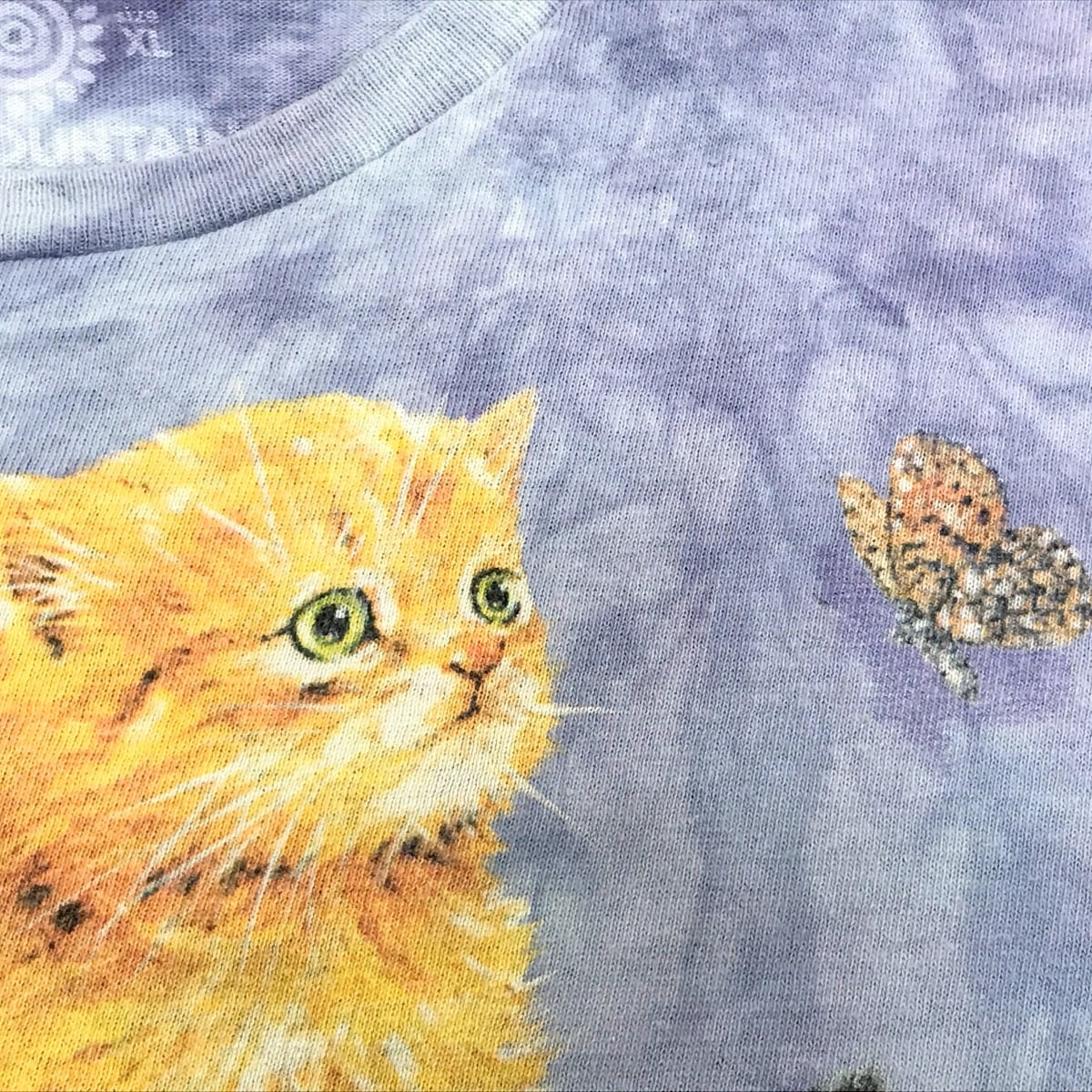 90s ビンテージ 猫 アニマル Tシャツ アート 動物 Tシャツ