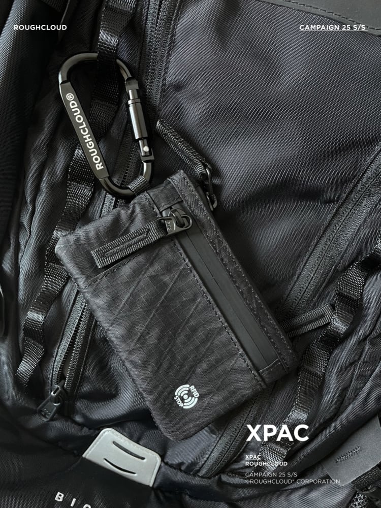 ROUGHCLOUD 盗難防止 RFID XPAC ミニポーチ（M） | テックウェア専門店
