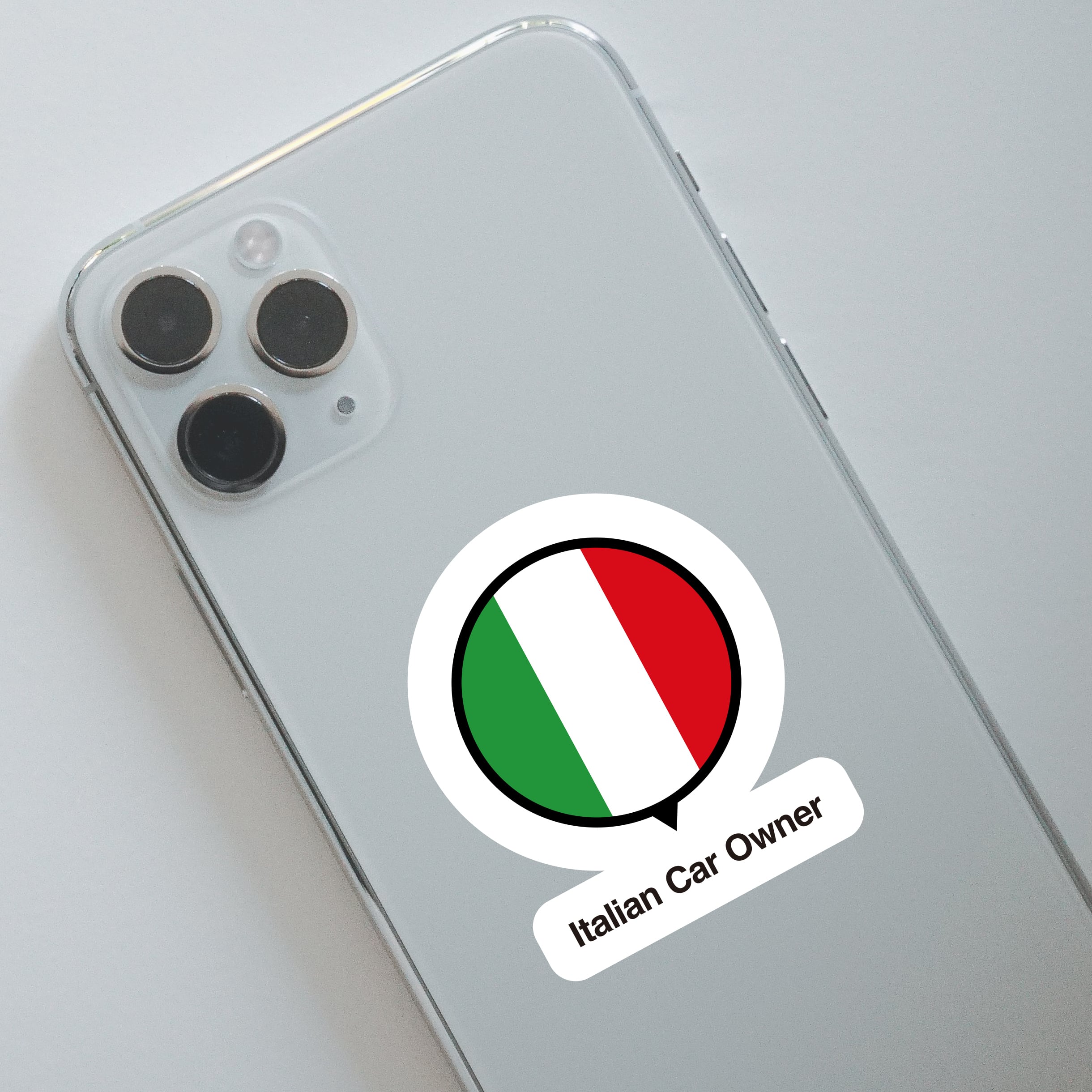 イタリア車オーナーズ ステッカー／防水・UV加工】フェラーリ