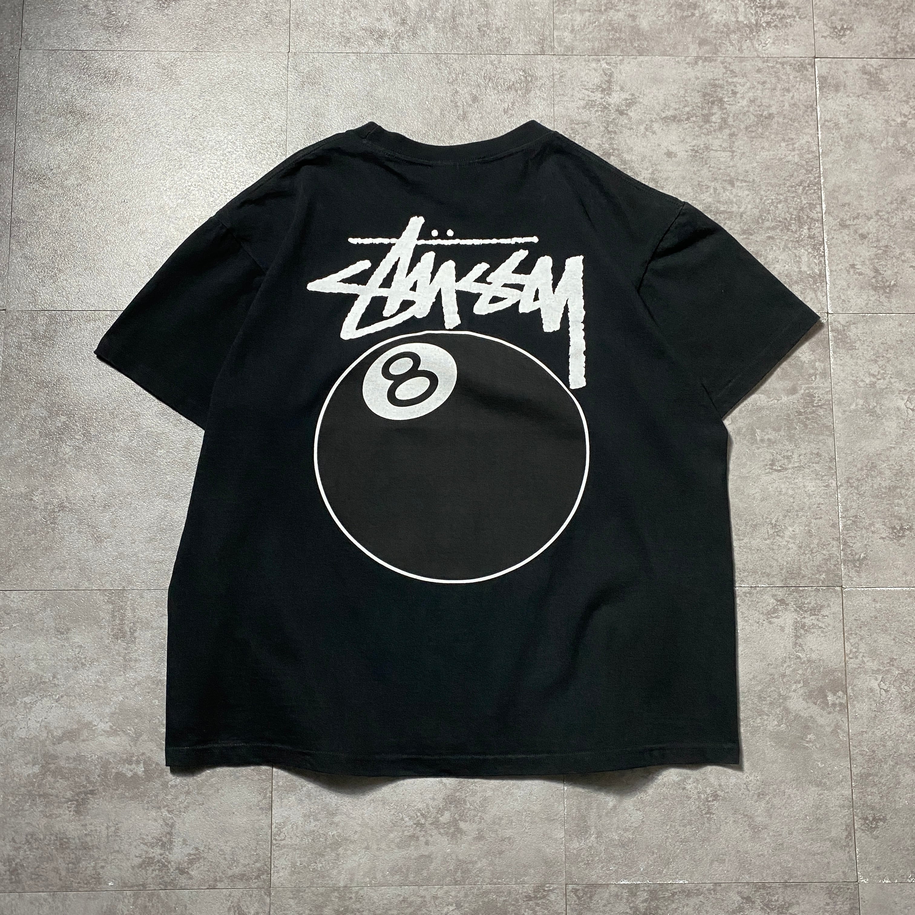 stussy ステューシー 8ボール エイトボール バックプリント ボックス