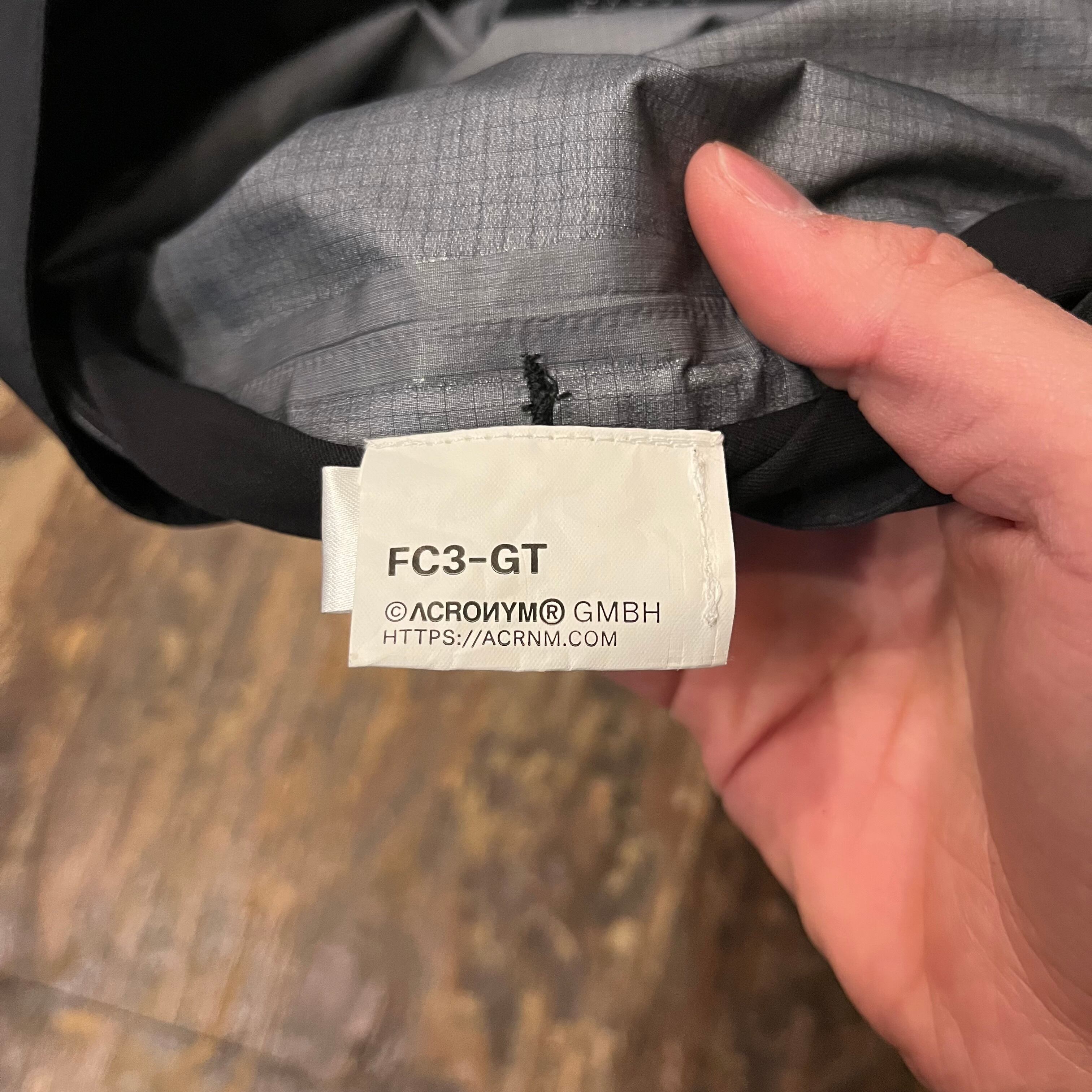 ACRONYM アクロニウム 22SS 3L GORE-TEX PRO BUCKET HAT FC3-GT 