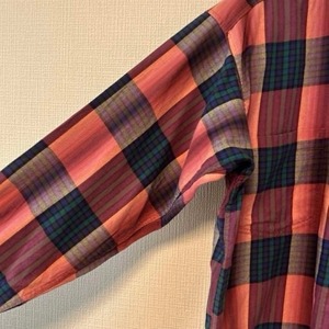 【90s・Portugal製】Patagonia マルチカラーチェックシャツ（WOMEN’S M）