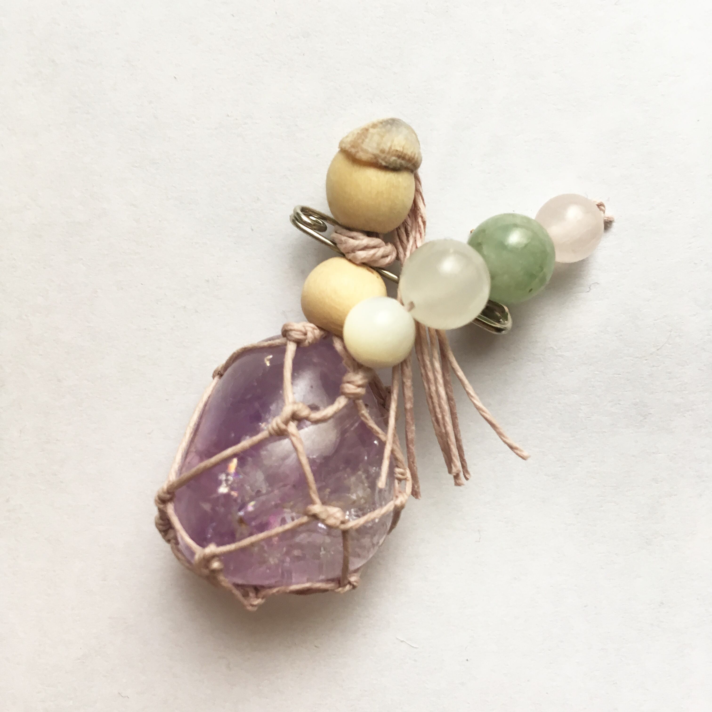 KobitoBrooch_ amethyst