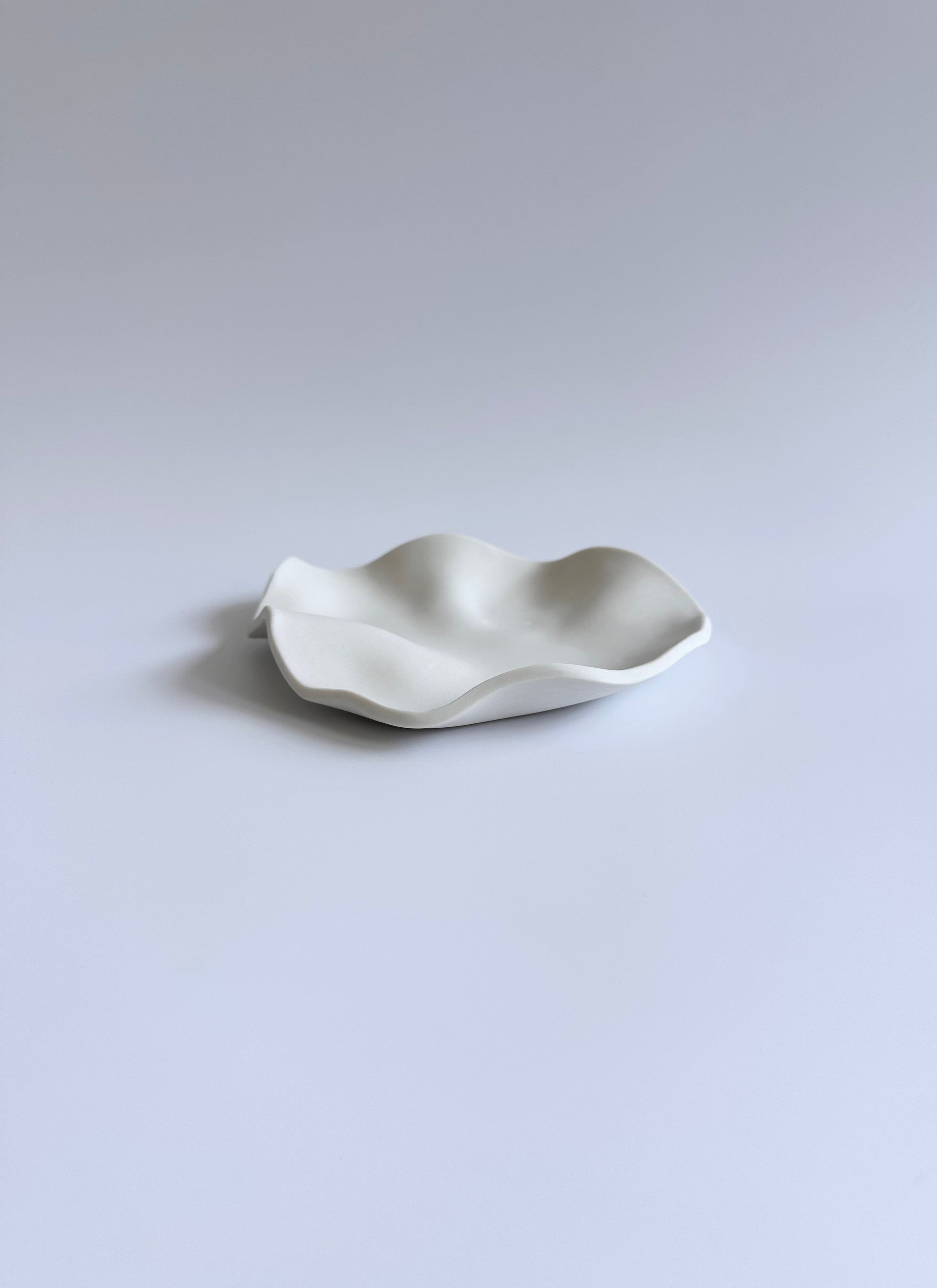 【10col ceramics】WAVE objet tray M2