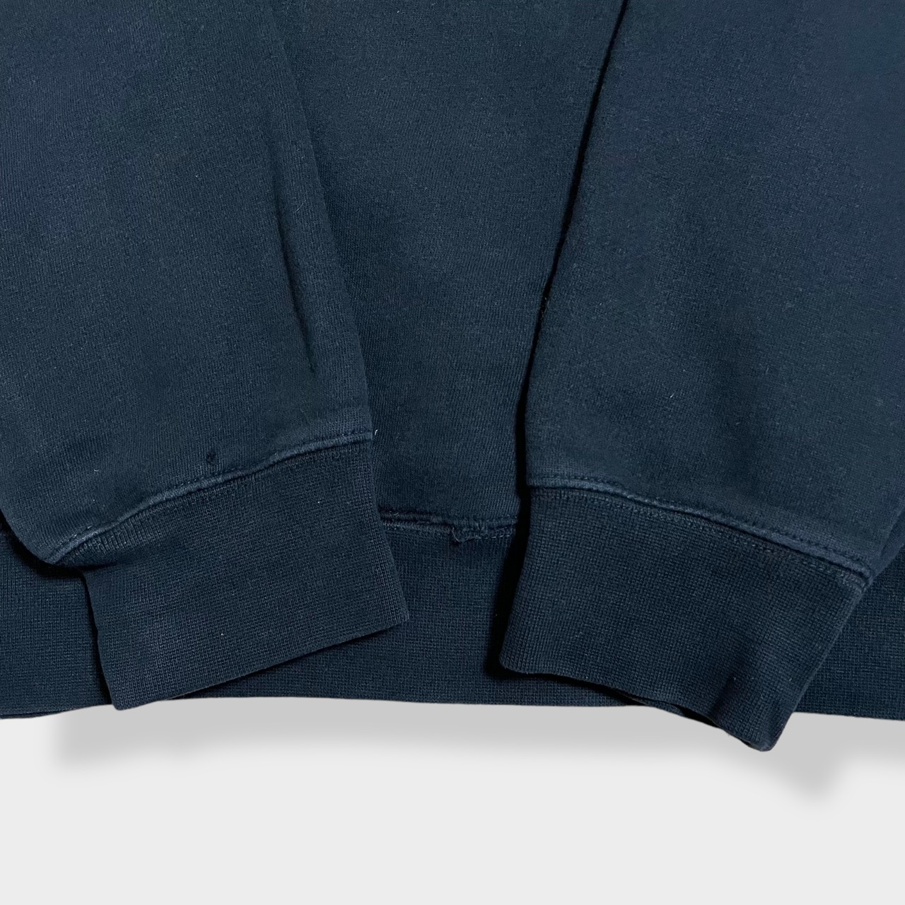 【Independent Trading Company】サーフショップ MALIBU'S スウェット パーカー ワンポイント ロゴ バックプリント プルオーバー フーディー S アドバタイジング サーフィン SURF SHOP インディペンデント US古着　