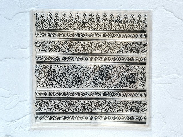 アンティーク調パターンのクリアスタンプ　ZS2414[RS-19h]