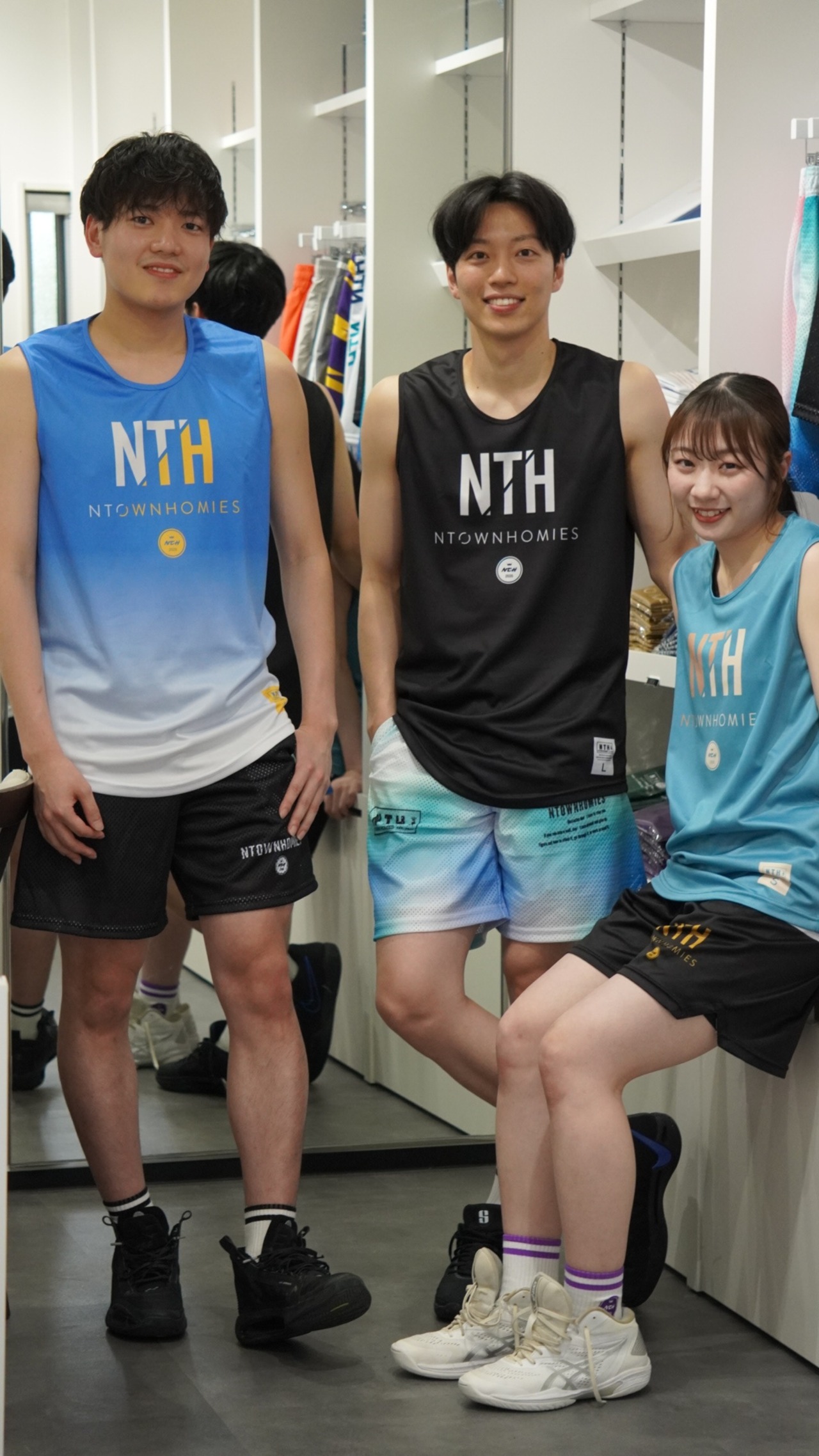 NTH MESH PANTS color Hawaiian blue - 2