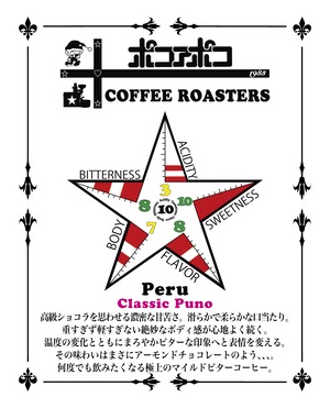 《コーヒードリップバッグ》Peru・Classic Puno ★ 〜ペルー・クラシック・プーノ〜