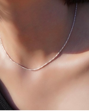 (SV925)twisted venetianchain necklace
