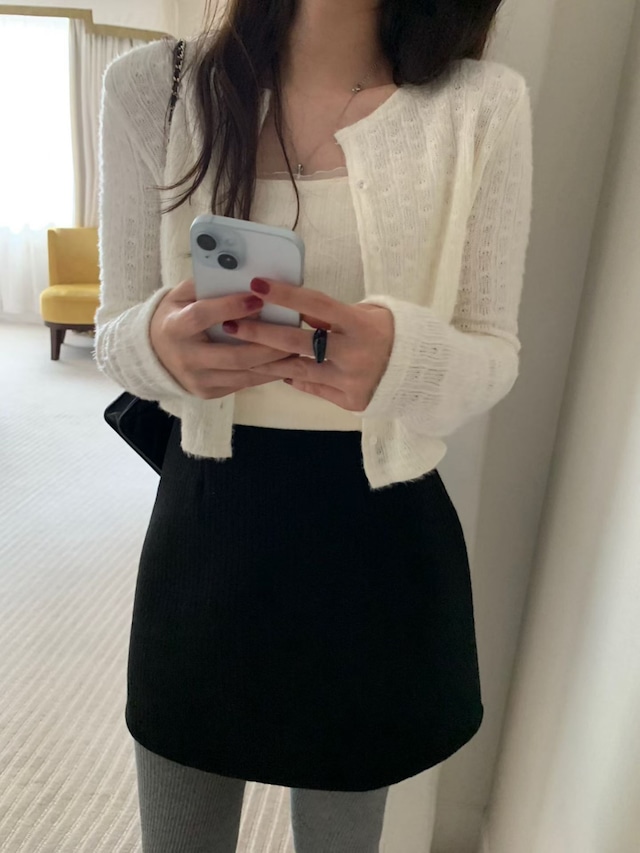 (予約) pretty young thing / Milk cardigan 4color