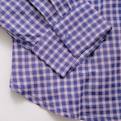 kelen   CHINA BUTTON CHECK SHIRTS "BRETON"