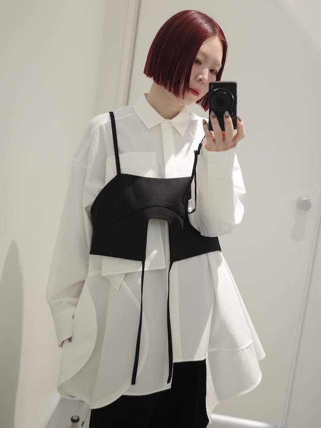 【26SS】ENFOLD エンフォルド /  PLATE SHIRT