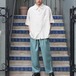 EU VINTAGE GREEN COLOR WIDE SLACKS PANTS/ヨーロッパ古着グリーンカラーワイドスラックス