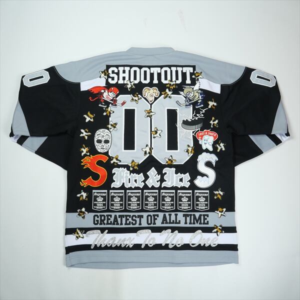 Size【M】 SUPREME シュプリーム 25FW Fire & Ice Hockey Jersey Black