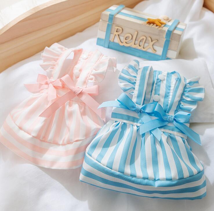 《予約》№3102177 パステルボーダーリボンワンピース