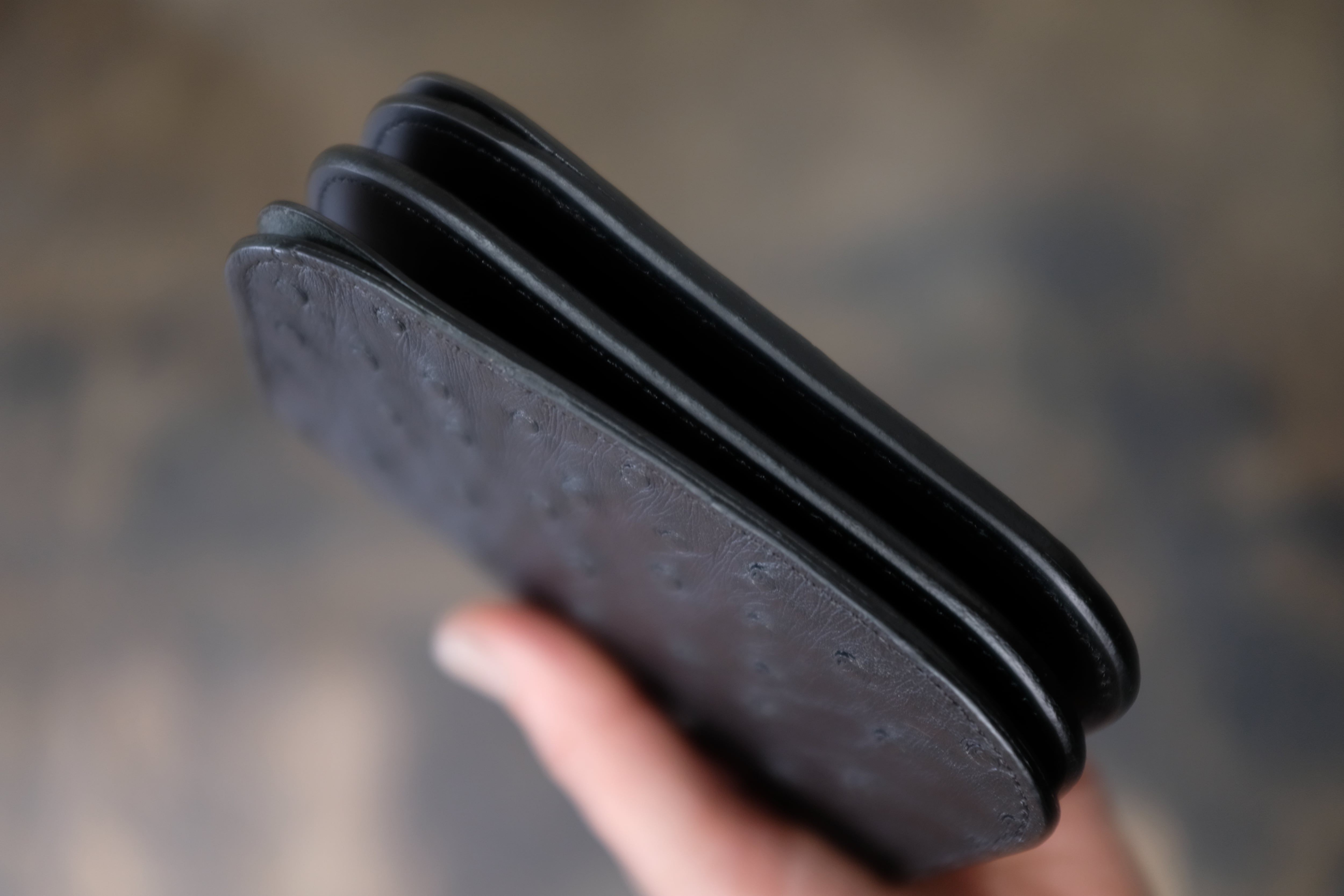 BISOWN]BOAT WALLET OSTRICH | YES-姫路の美容院と服のお店YES(イエス