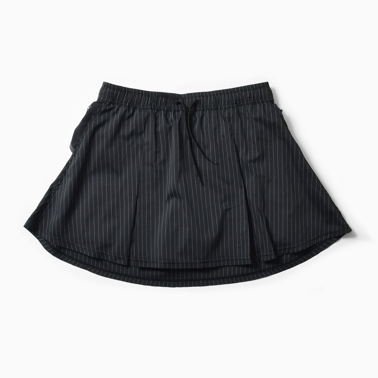 MMA（マウンテンマーシャルアーツ） Front Pleats Run Skirt (Black