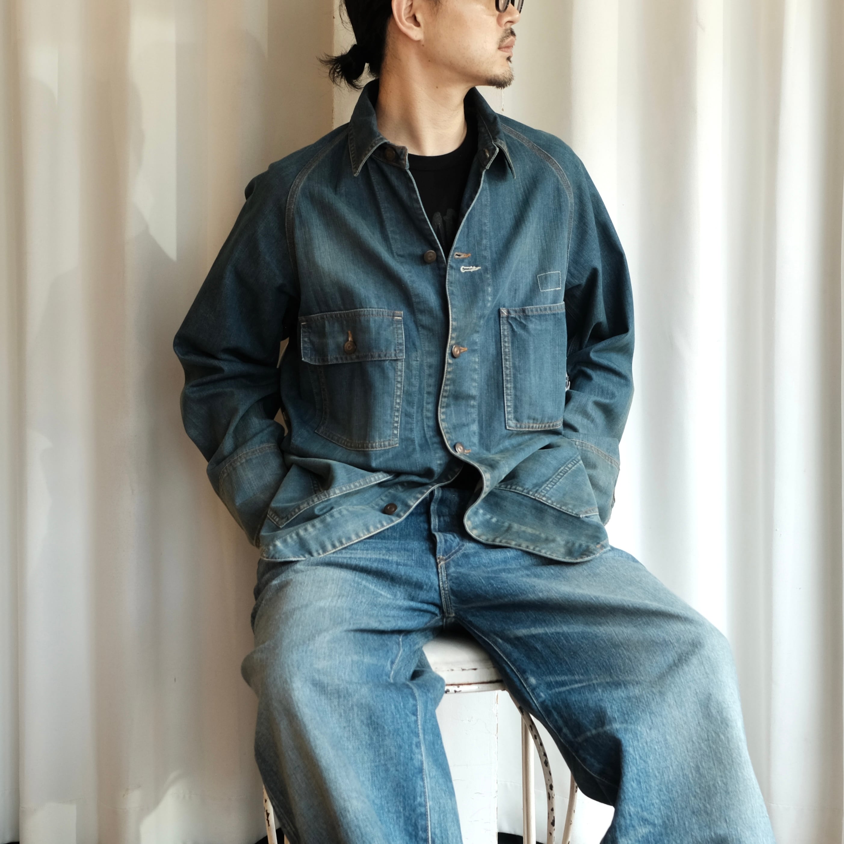 Maison Margiela メゾンマルジェラ　24ss デニムカバーオール Maison Margiela 24SS AMERICAN CLASSIC DENIM COVERALL | safarionline