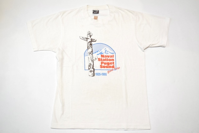 USED 90s "NS Puget Sound" T-shirt -Medium 01562