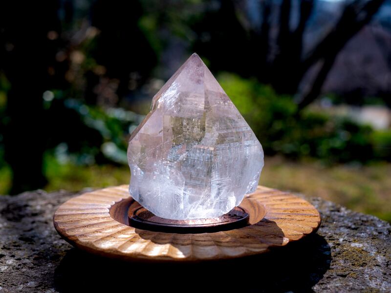 高品質】ヒマラヤ水晶 原石 パキスタン カテドラル 透明