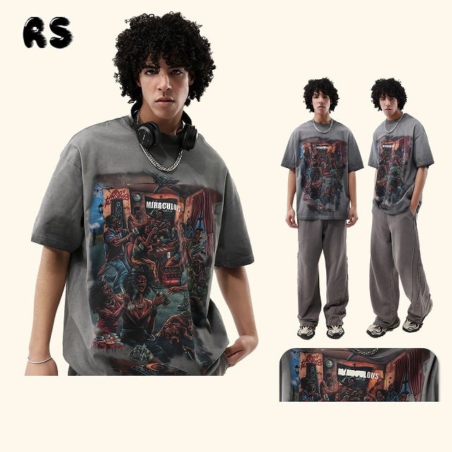ヴィンテージ加工 tシャツ ウォッシュ加工 Men s ヴィンテージ