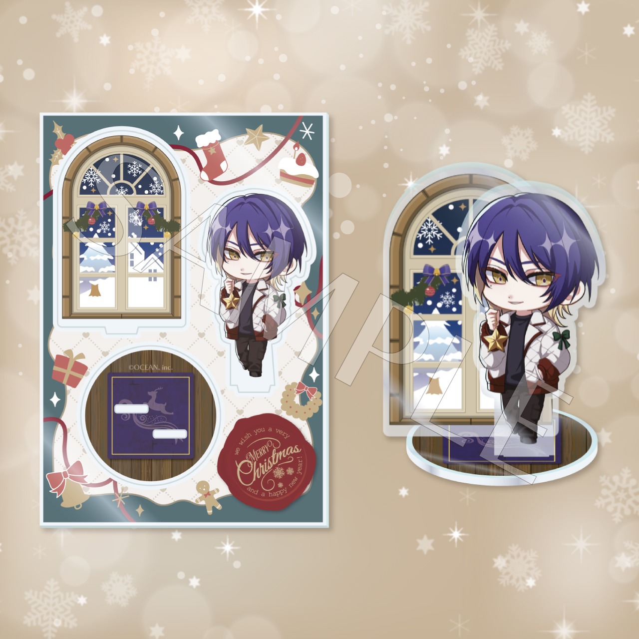 【成宮瑠偉】2025年クリスマスミニキャラアクリルスタンド