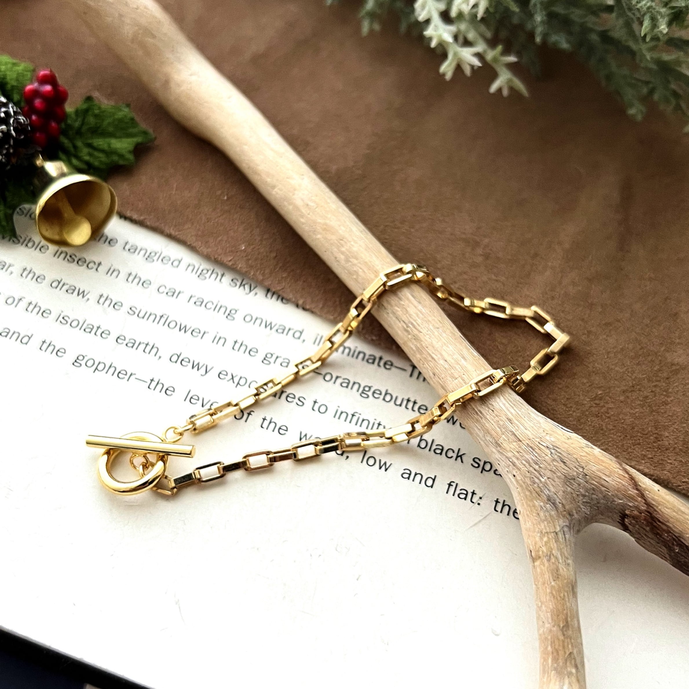 Lille Chain Bracelet【GOLD】 | Akto