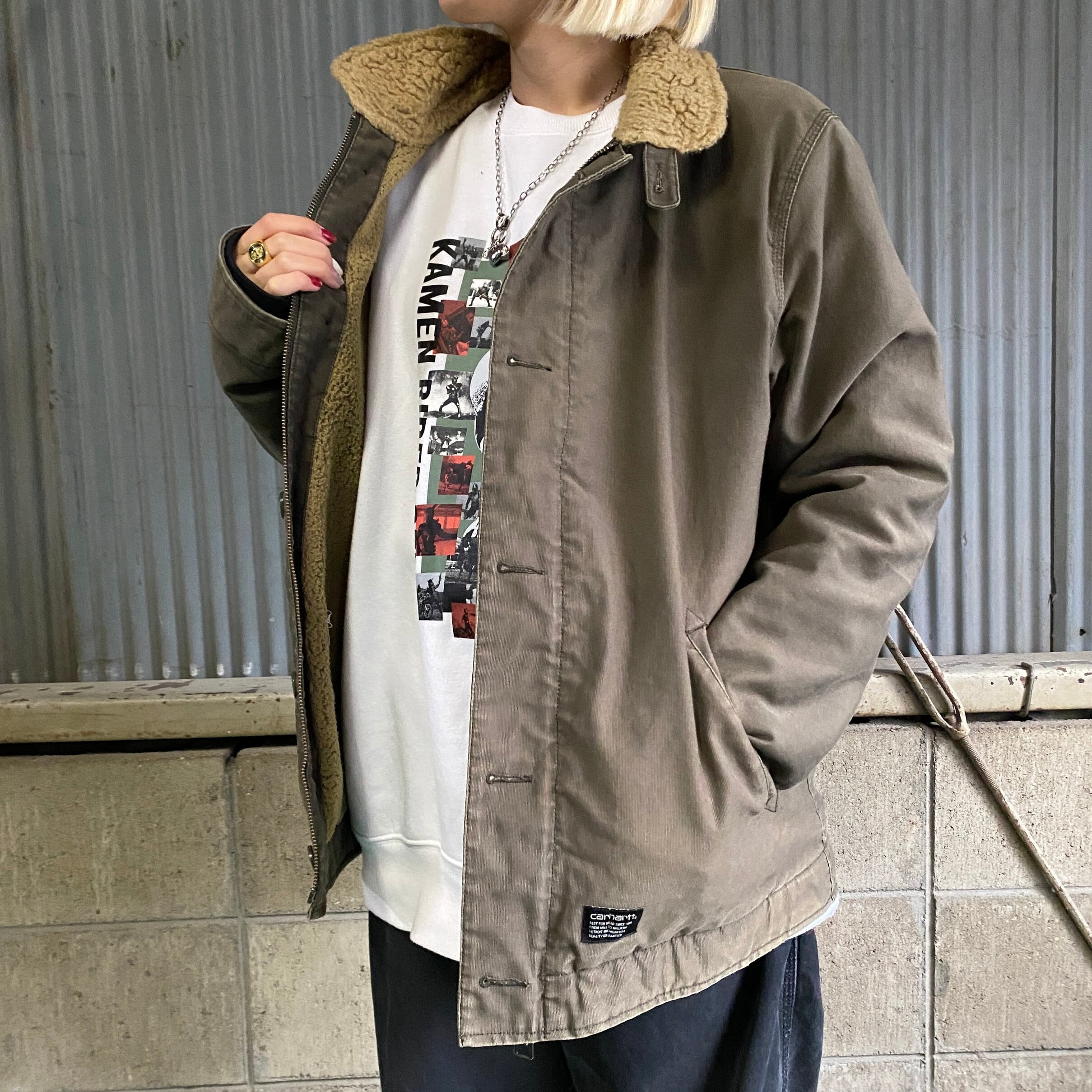 【入手困難希少】CARHARTT WIP ジャケットチェック柄