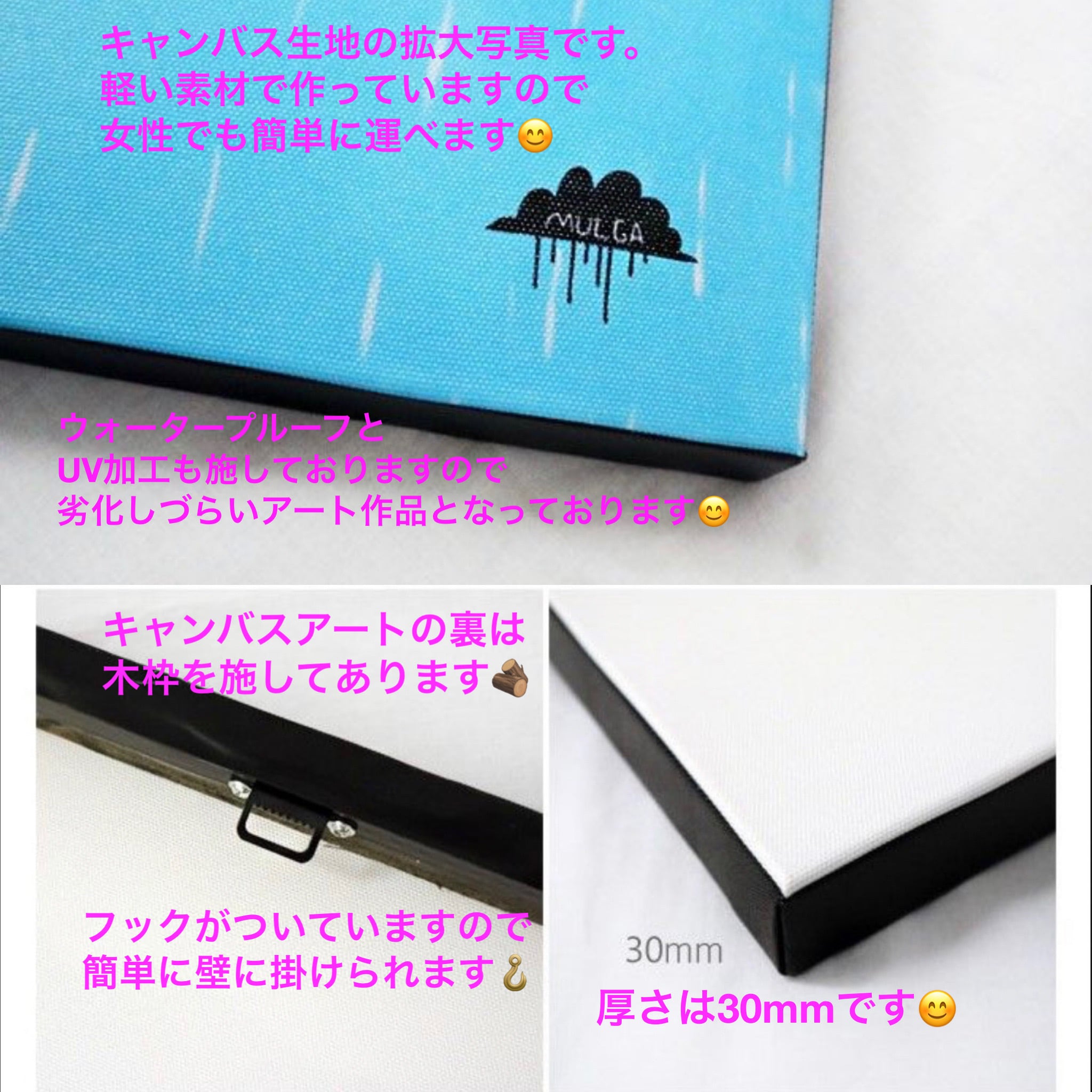 アートインテリア(キャンバス)/A-C-4-5050_Fabio the Fox | MULGA THE