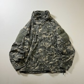 ECWCS GEN3 level5 ソフトシェル デジタルカモ エクワックス レベル5 ミリタリージャケット グレー M-R 古着