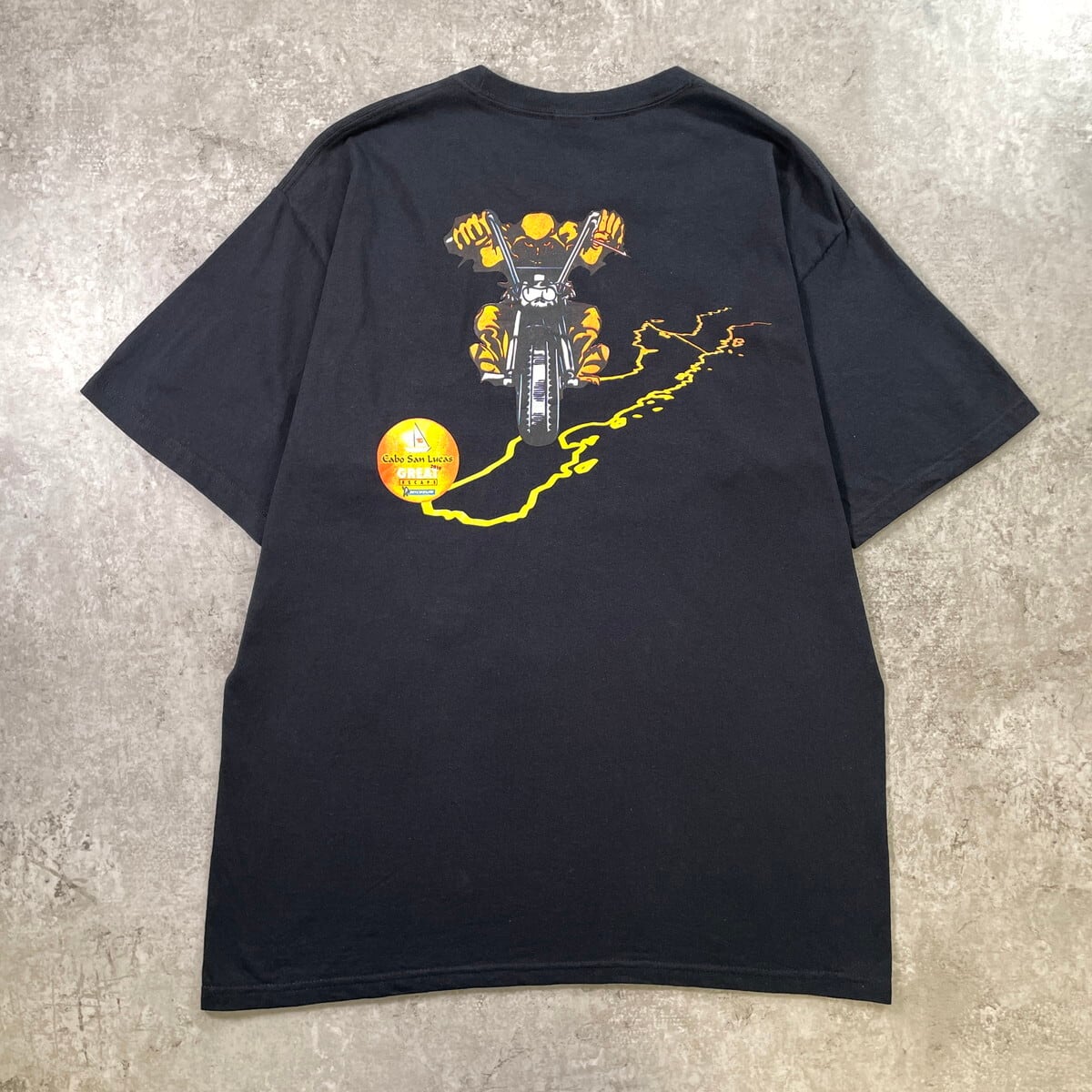 Cabo San Lucas ワンポイントロゴプリント Tシャツ メンズL 古着