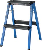 ステップスツール2段 幅41×奥行47×高さ55cm スツール オットマン 腰掛け 2段 折りたたみ