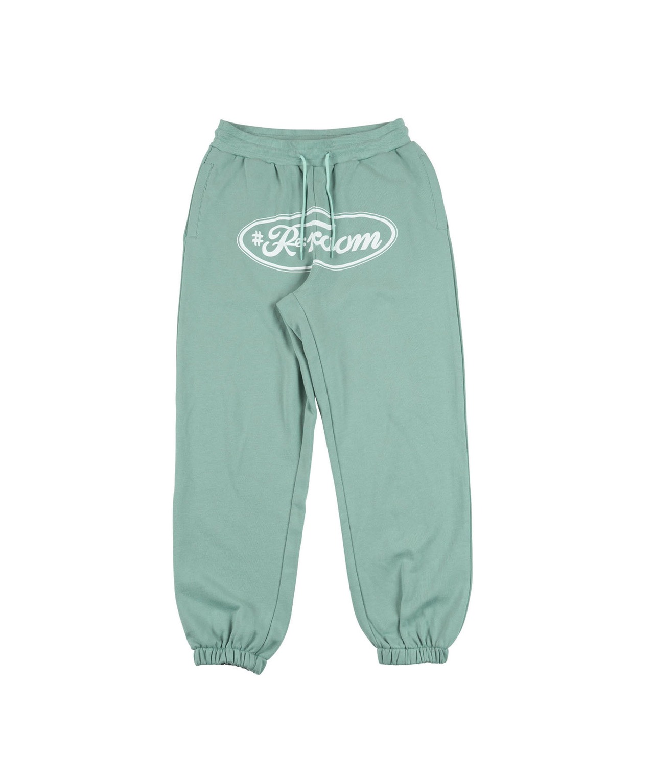 【#Re:room】BIG LOGO PRINT WIDE SWEAT PANTS［REP234］