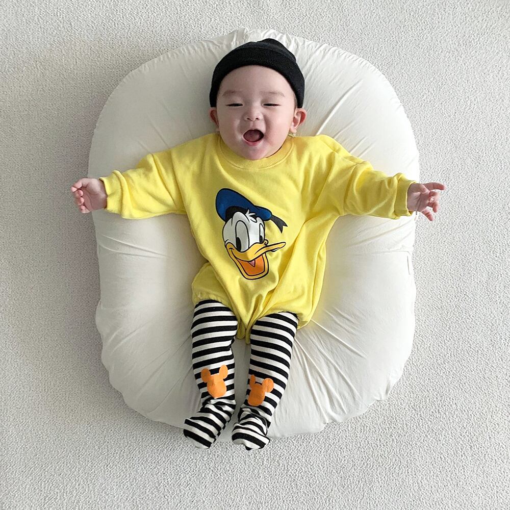 BABY】並行輸入品ベビーミッキーロンパースとレギンス2点セット【yo