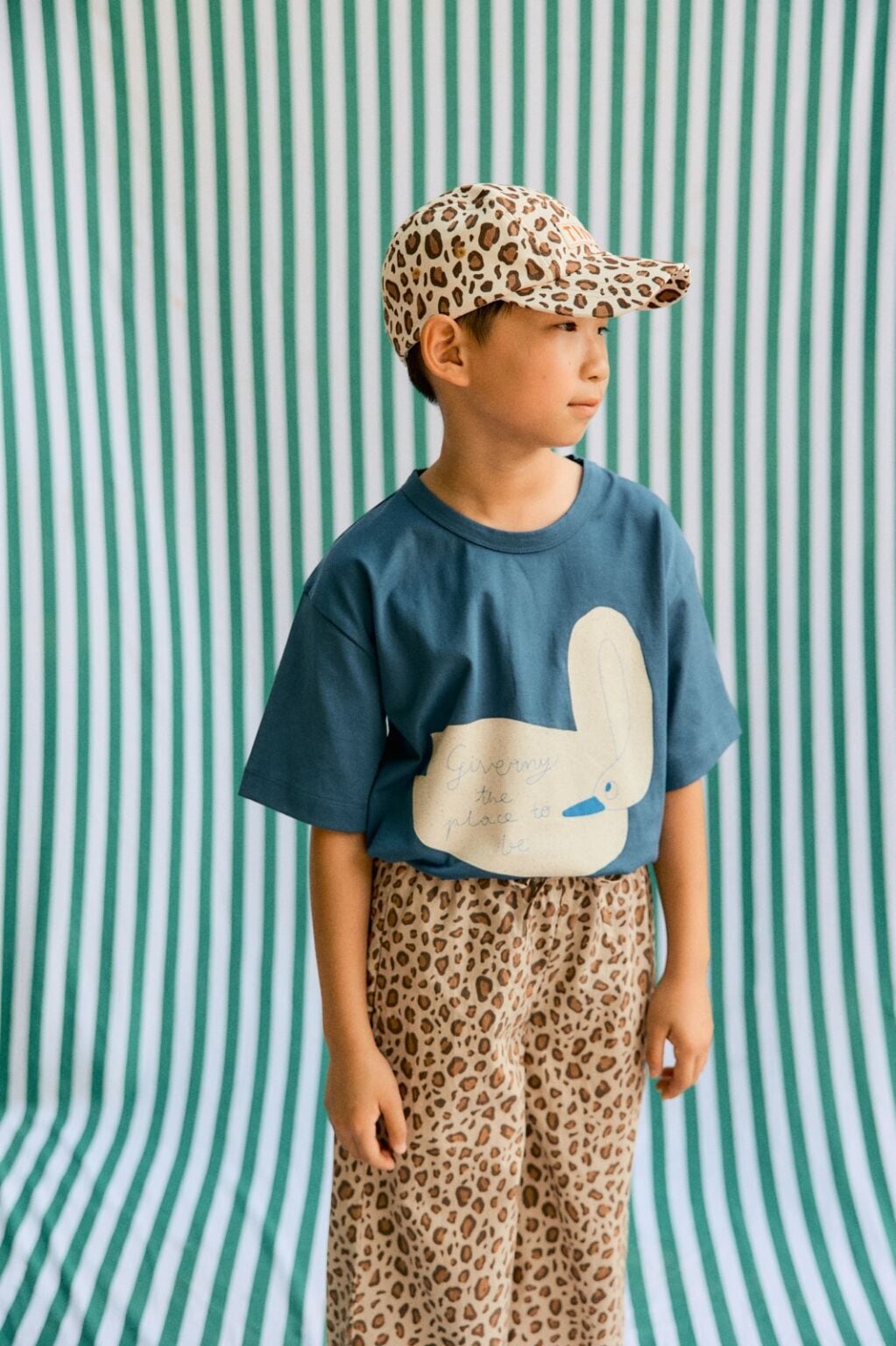 tinycottons(タイニーコットンズ) ／SWAN GRAPHIC TEE SS26-058 | 韓国