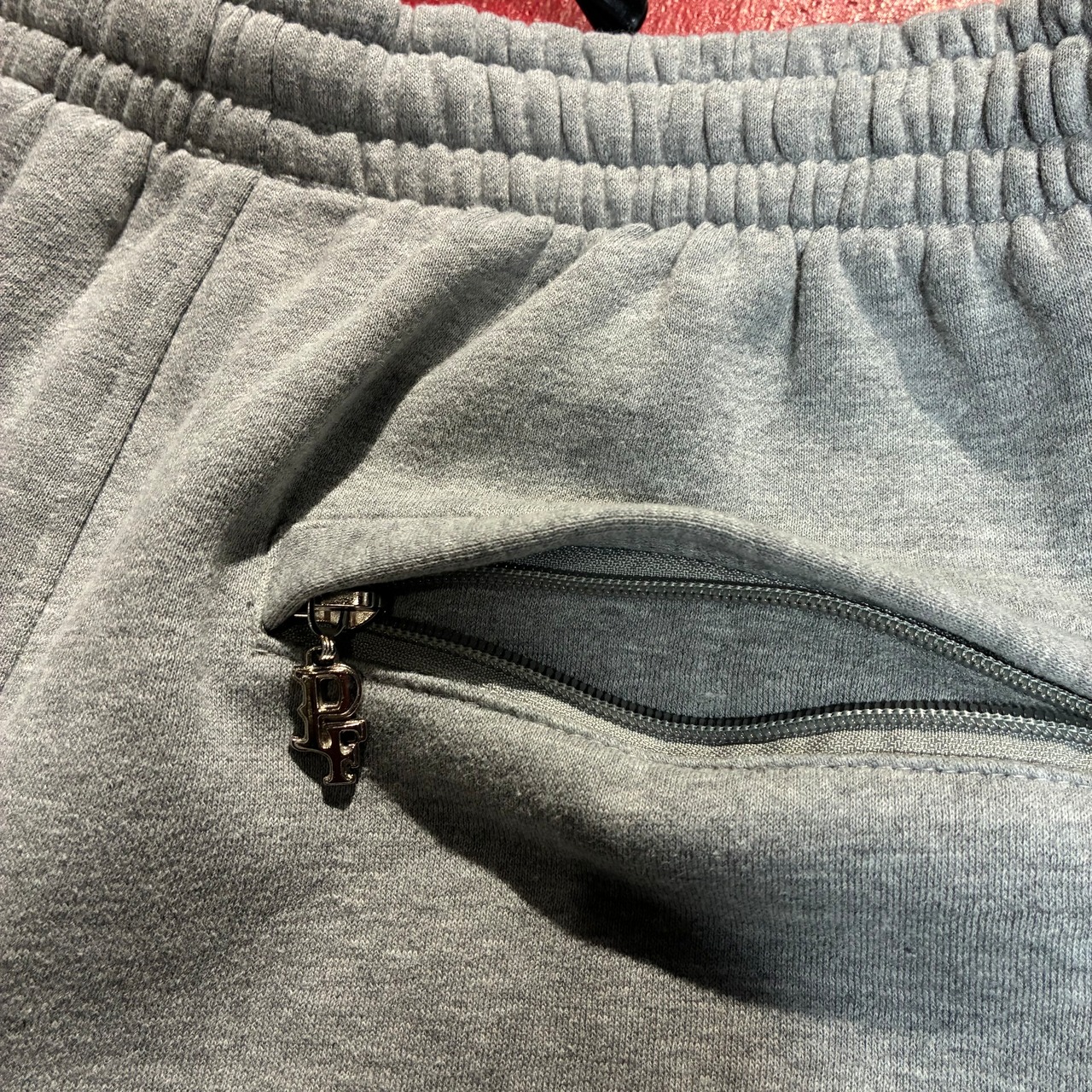 PHAT FARM 極太スウェットパンツ　グレー　Hip Hopパンツ