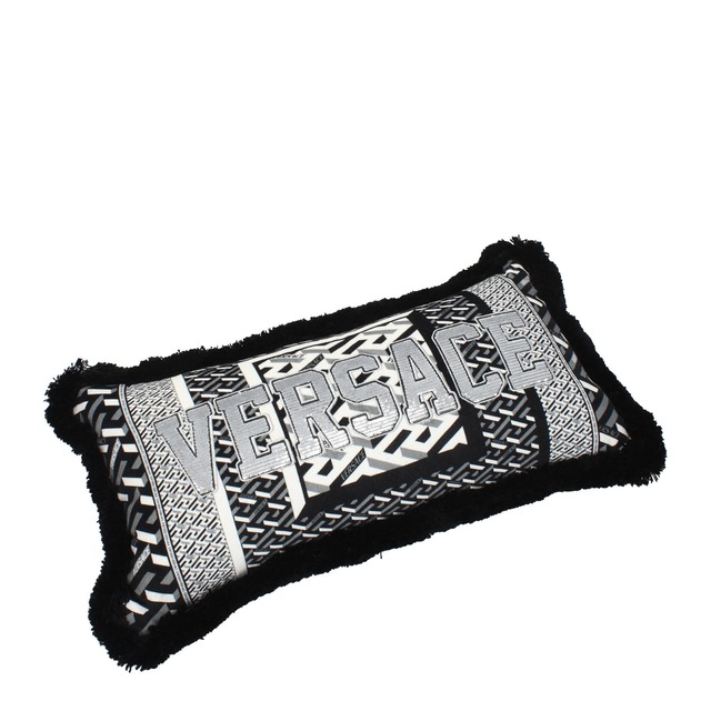 【新品】VERSACE ヴェルサーチェ その他のホーム アクセサリ 家 コットン 黒 ZCU2545011A054125B820
