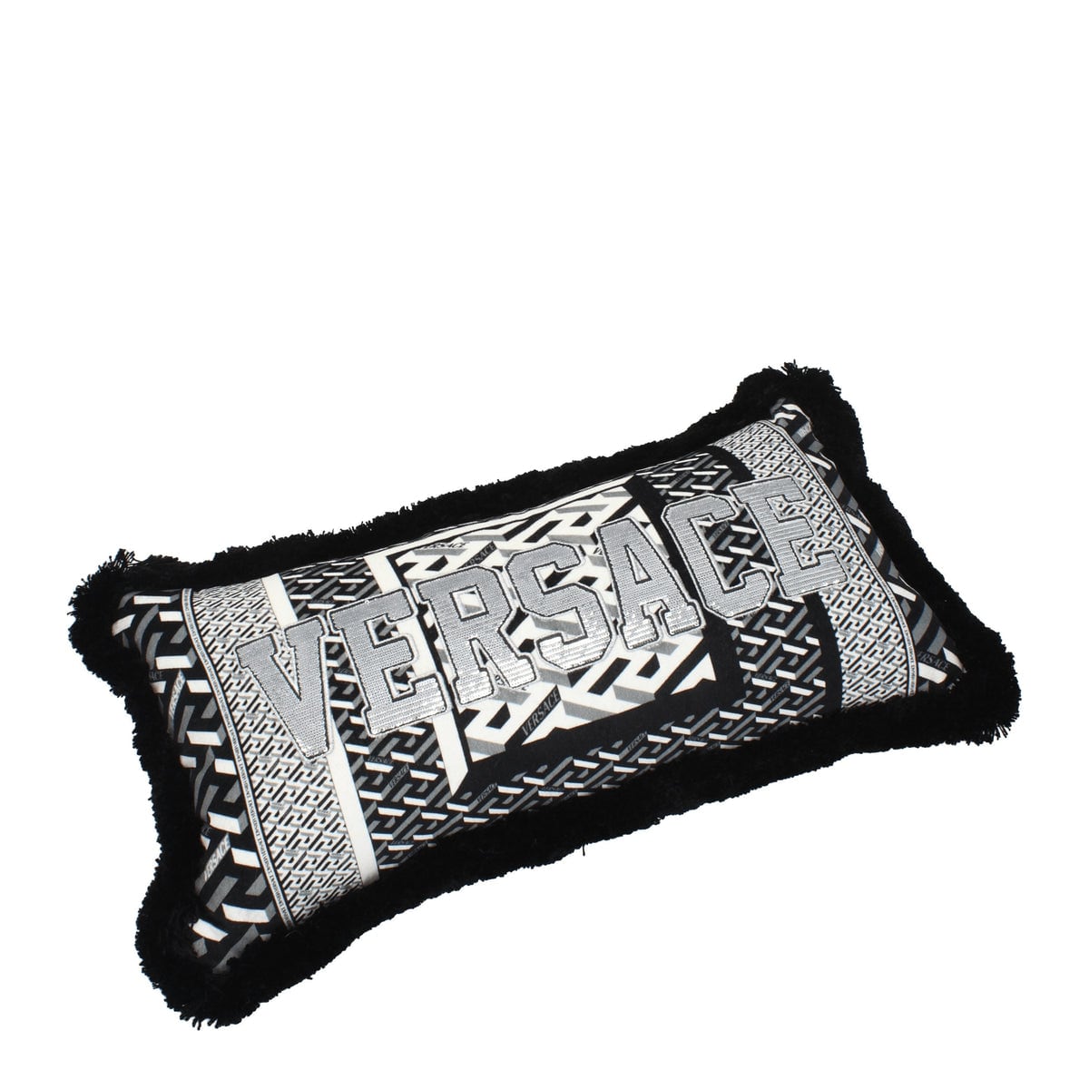 【新品】VERSACE ヴェルサーチェ その他のホーム アクセサリ 家 コットン 黒 ZCU2545011A054125B820
