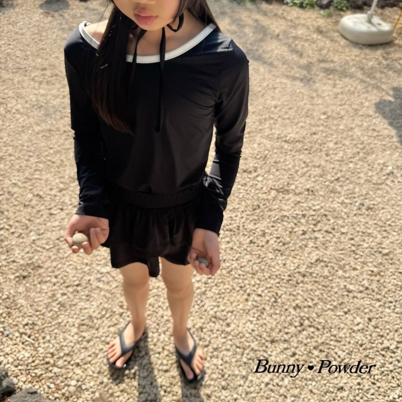 [Bunny Powder] (Feature) Stella Rash Guard (L/XL) / [버니파우더] (기획)스텔라레쉬가드 (L/XL)