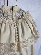 80’s Shoulder conscious Frills blouse