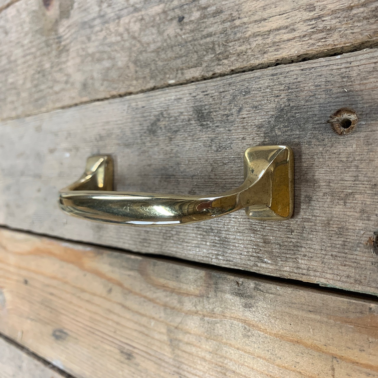 Brass Offset Pull Handle