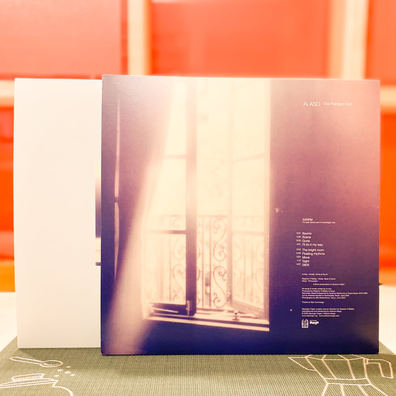 reissue The Faintest Hint / 朝生 愛 / LP Record 12inch | PEDAL RECORDS