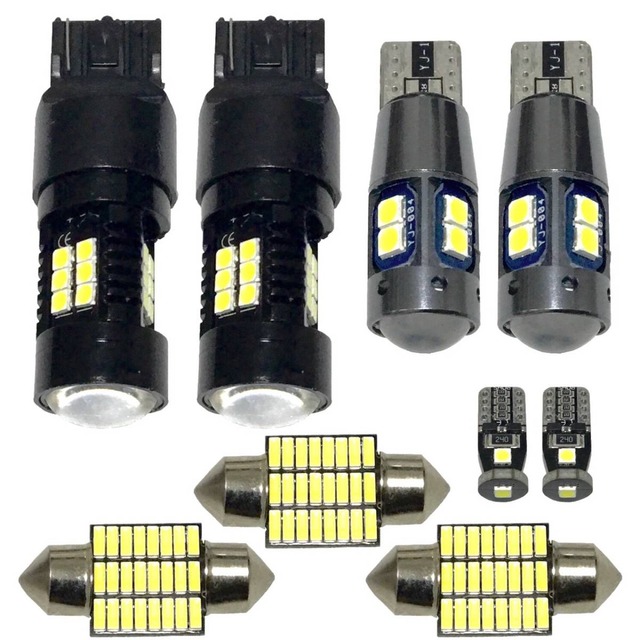 GD1/2/3/4 フィット 超豪華版 適合パーツ T10 LED ルームランプ ナンバー灯 バックランプ スモール 読書灯 ウェッジ球 ホンダ