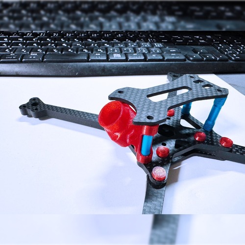AstroX Race-X・Race-X改 角度固定カメラマウントV2 for Foxeer Nano Predator 5　受注生産