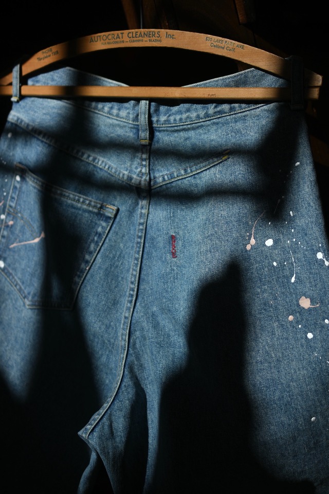 ensou. / Wide Big-E 4PK Jeans-Splash (a,Blue)