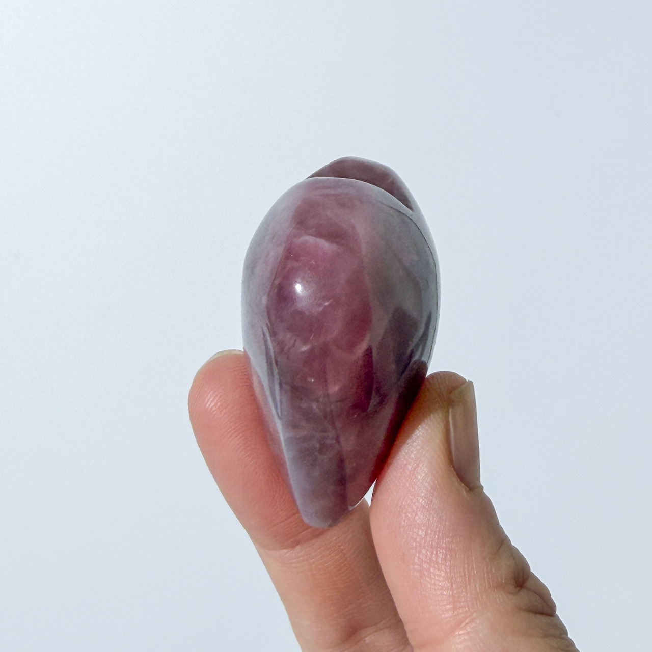 ラベンダーローズクォーツ ハート * Rose Quartz * 天然石