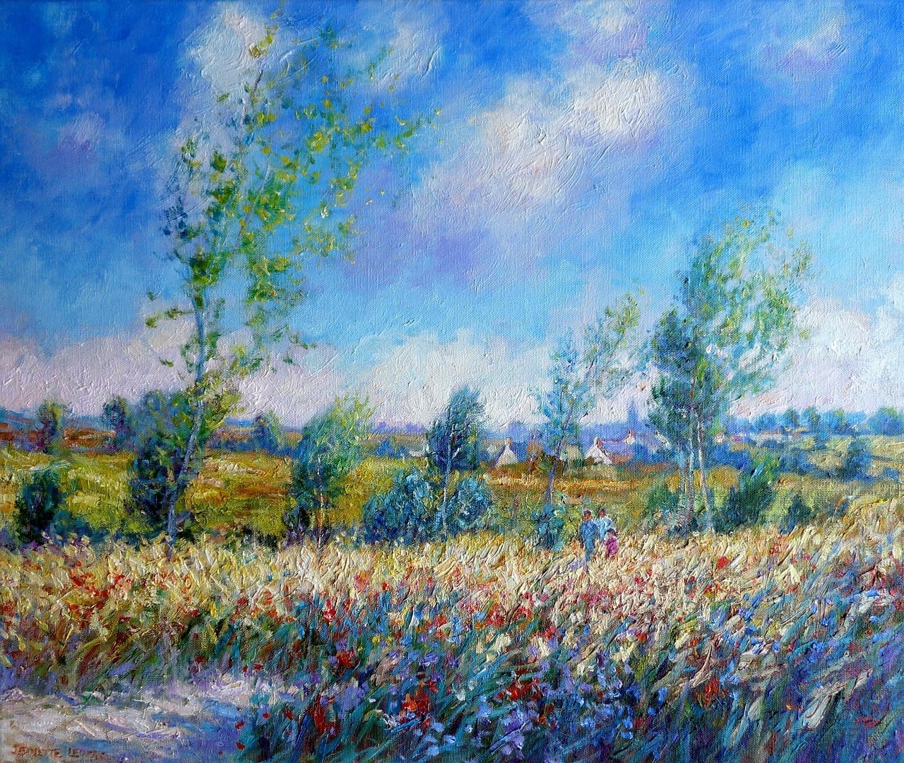 ヒバリの鳴き声を聞いて | Listen to the song of the Lark!