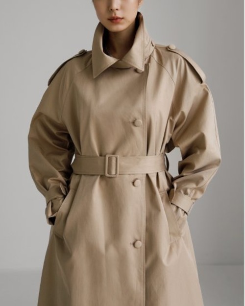 トレンチコート レディース ロング 春 秋 大きいサイズ シンプル スプリングコート 韓国 トレンチコート レディース ロング 春 秋 大きいサイズシンプル スプリングコート 韓国