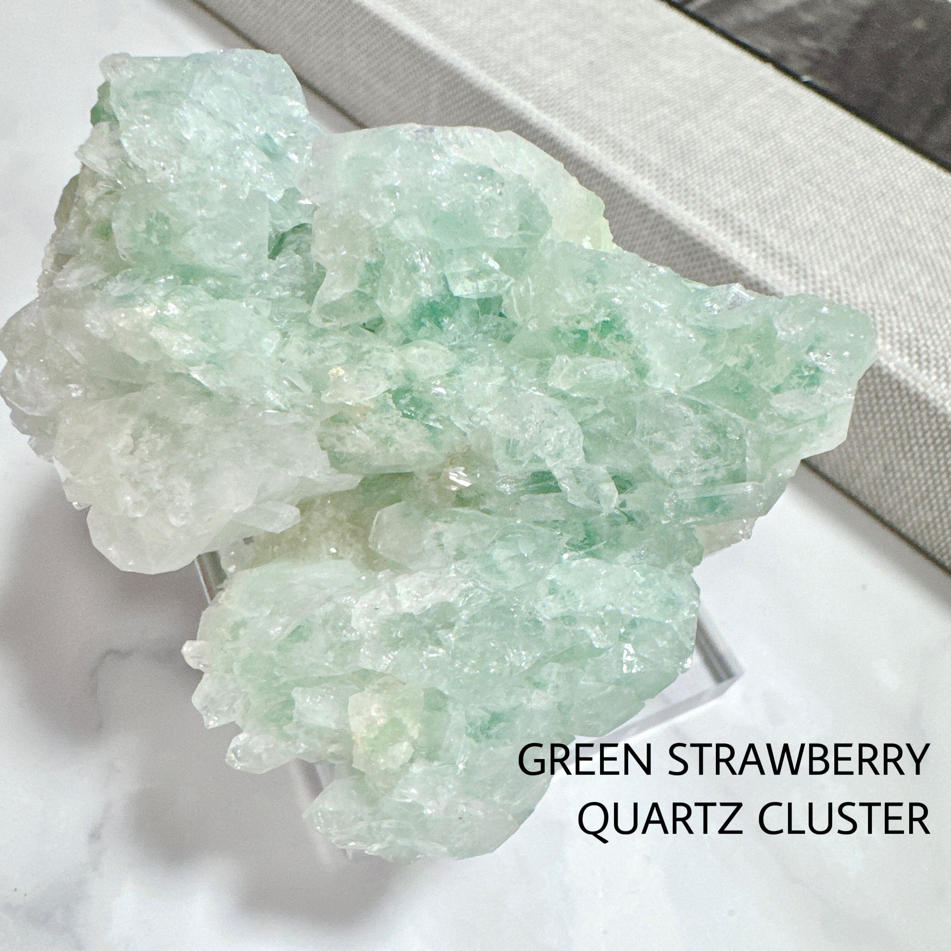 グリーンストロベリークォーツ 原石 天然石