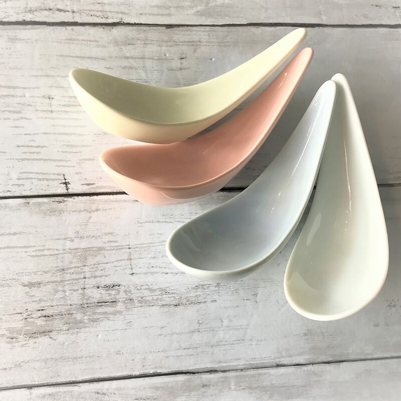 レンゲ 一口スプーン リベラル レンゲ おしゃれ食器 業務用食器 食器のほっこり屋